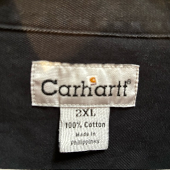 Carhartt Men’s 2XL Heavyweight Long Sleeve Shirt - Picture 2 of 5